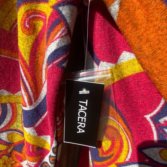 Tacera Sweater Dress Vibrant Multicolor Dress NWT Sz L - Picture 10 of 11